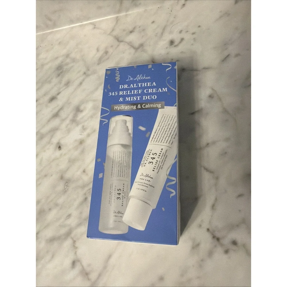 Dr.Althea 345 Relief Cream  Mist Duo | Soothing Recovery  Moisture for Sensit...